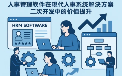 人事管理软件在现代人事系统解决方案与二次开发中的价值提升