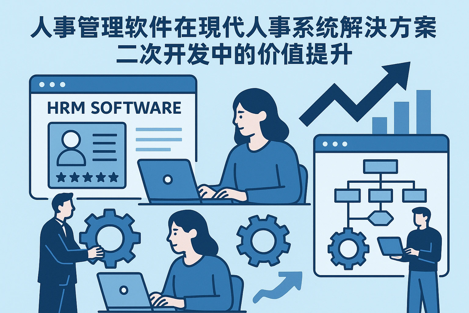 人事管理软件在现代人事系统解决方案与二次开发中的价值提升