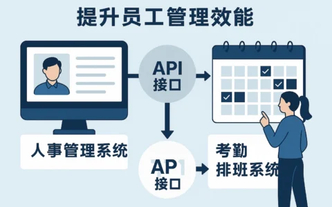 提升员工管理效能：人事管理系统与API接口、考勤排班系统的深度融合