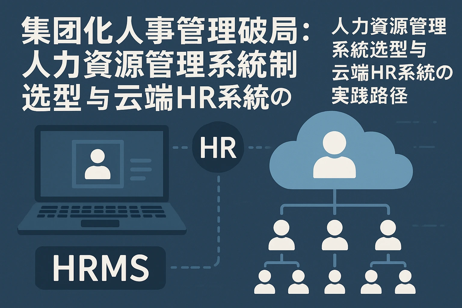 集团化人事管理破局：人力资源管理系统选型与云端HR系统的实践路径