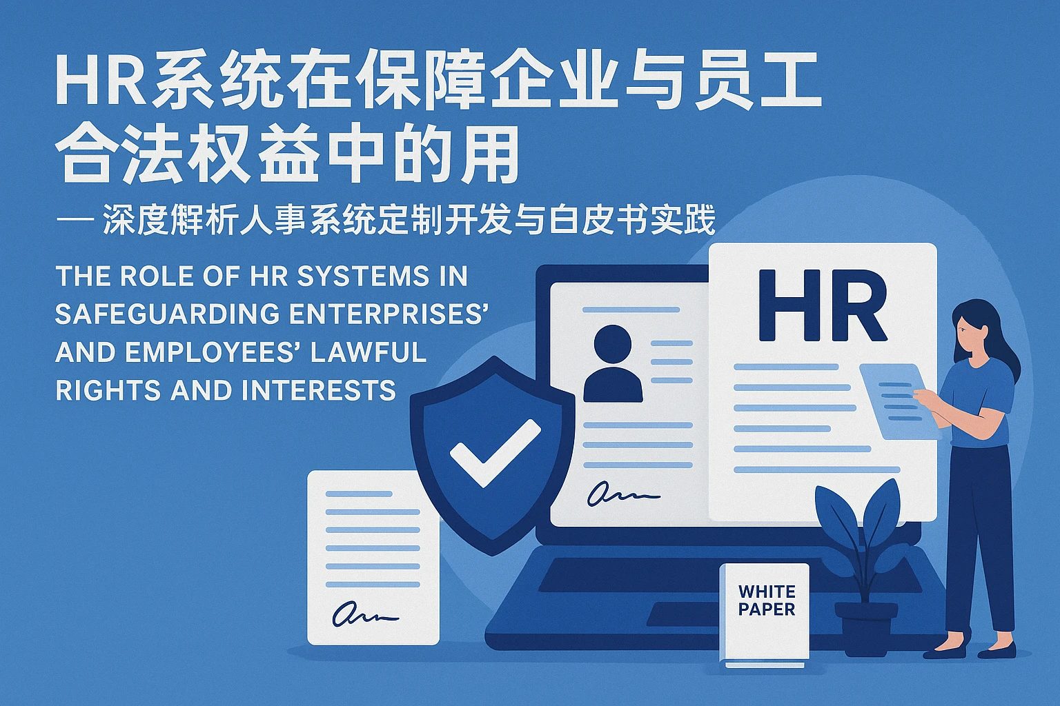 HR系统在保障企业与员工合法权益中的作用——深度解析人事系统定制开发与白皮书实践