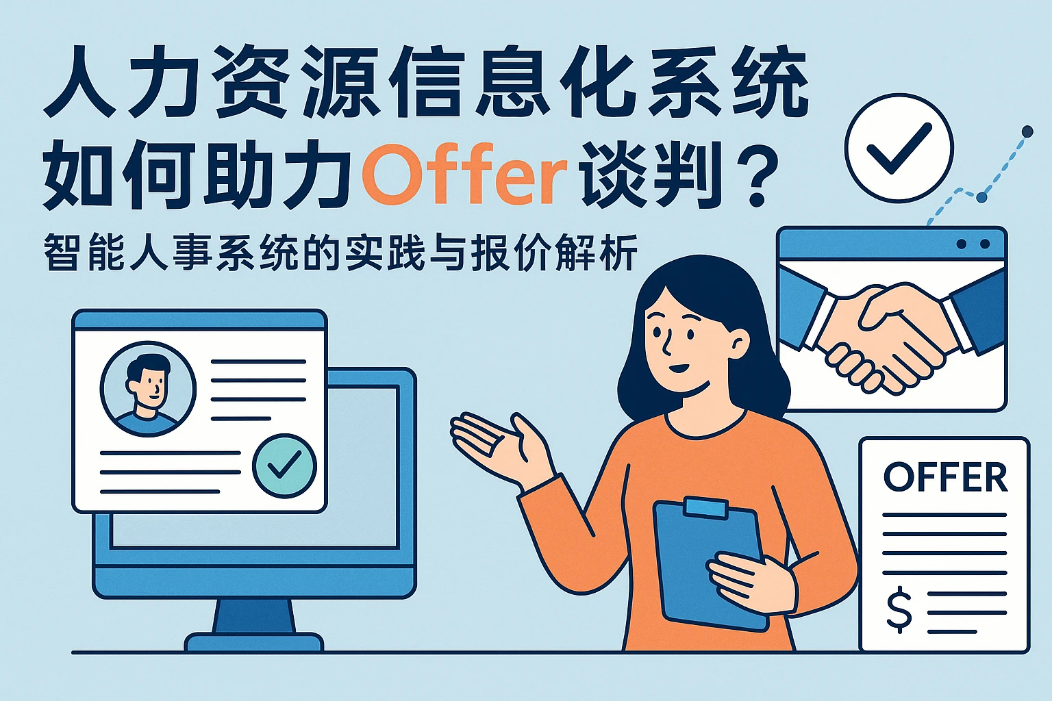 人力资源信息化系统如何助力Offer谈判？智能人事系统的实践与报价解析
