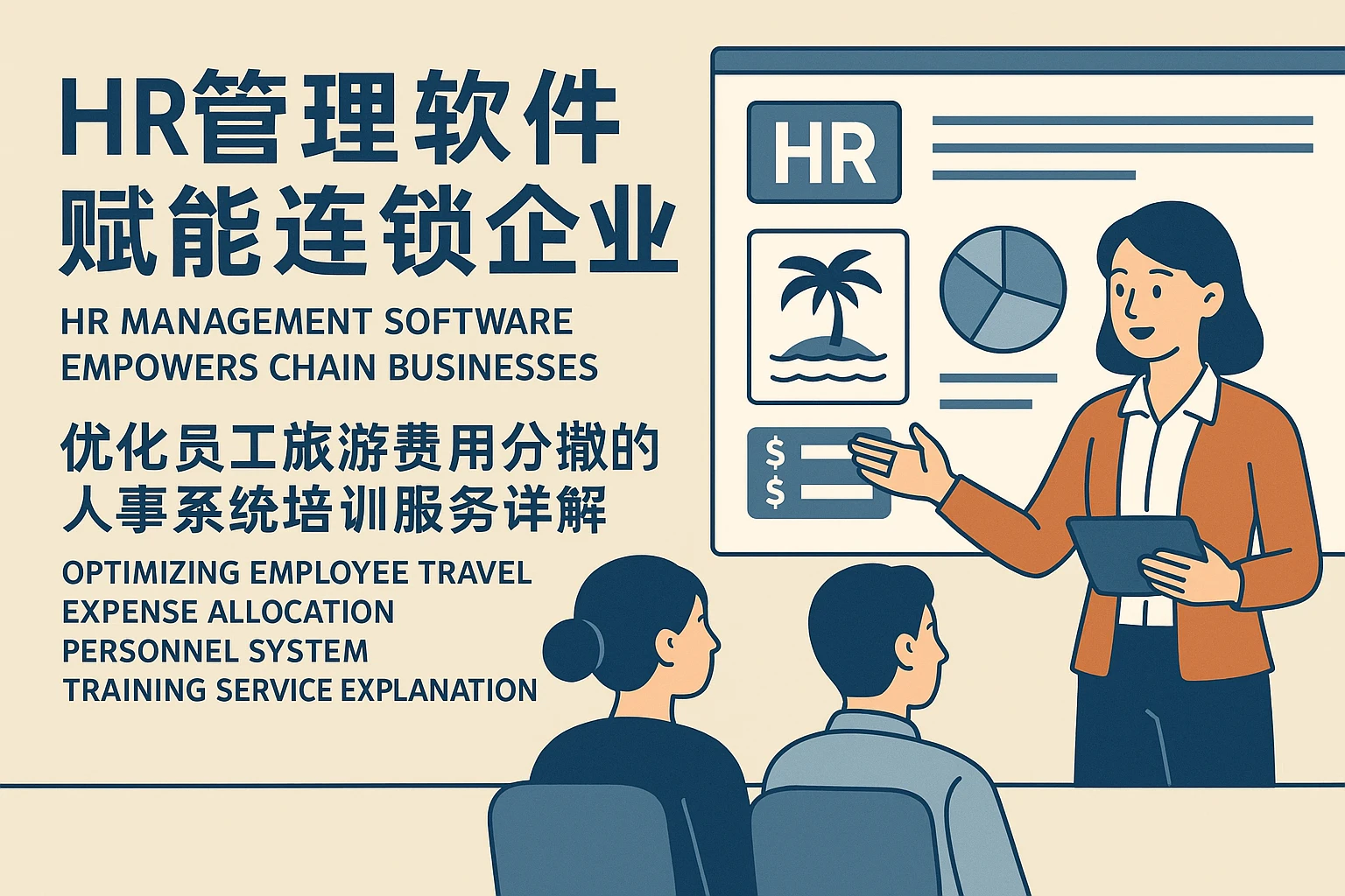 HR管理软件赋能连锁企业 | 优化员工旅游费用分摊的人事系统培训服务详解