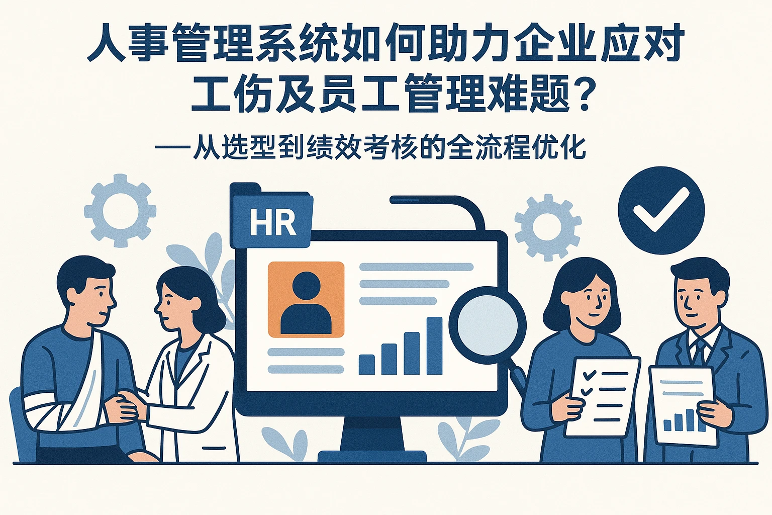 人事管理系统如何助力企业应对工伤及员工管理难题？——从选型到绩效考核的全流程优化
