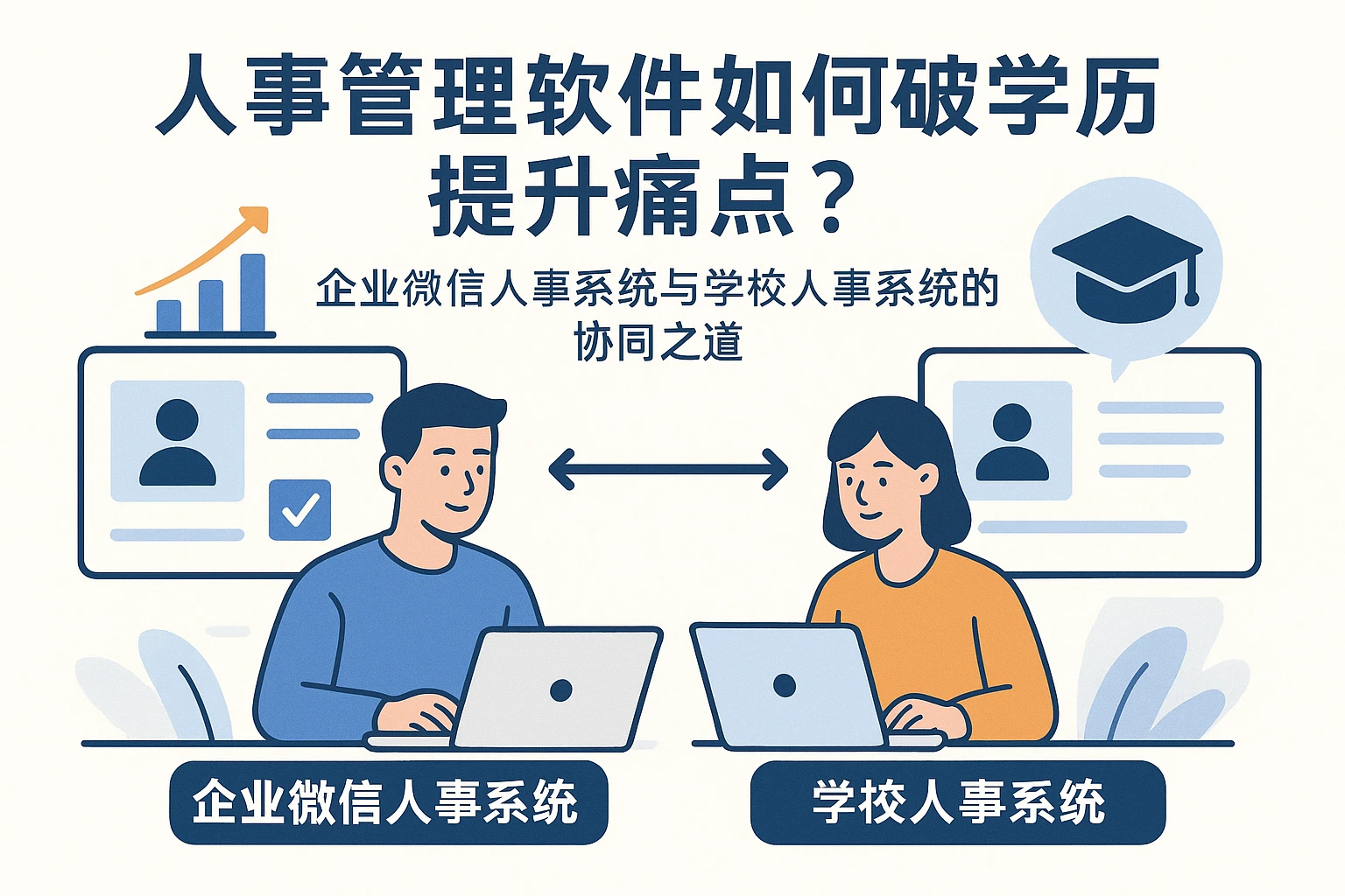 人事管理软件如何破解学历提升痛点？企业微信人事系统与学校人事系统的协同之道