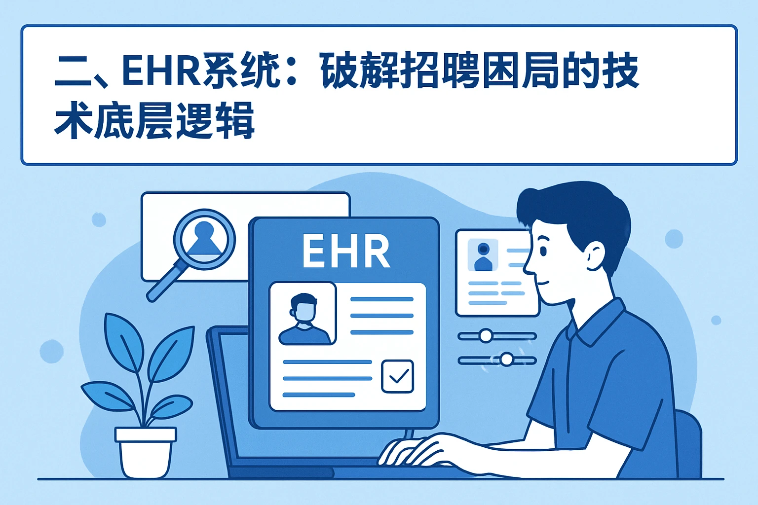 二、EHR系统：破解招聘困局的技术底层逻辑