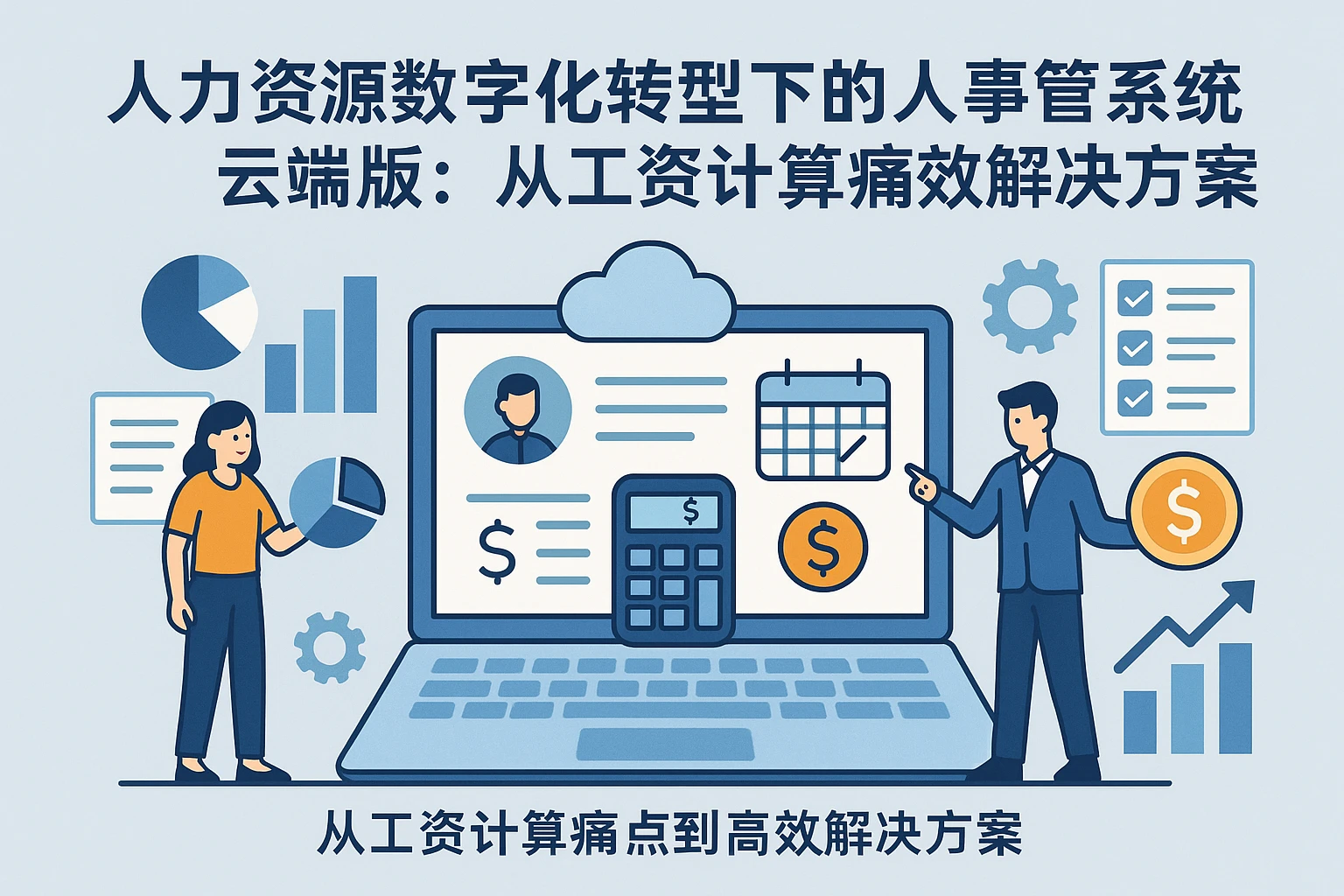人力资源数字化转型下的人事管理系统云端版：从工资计算痛点到高效解决方案
