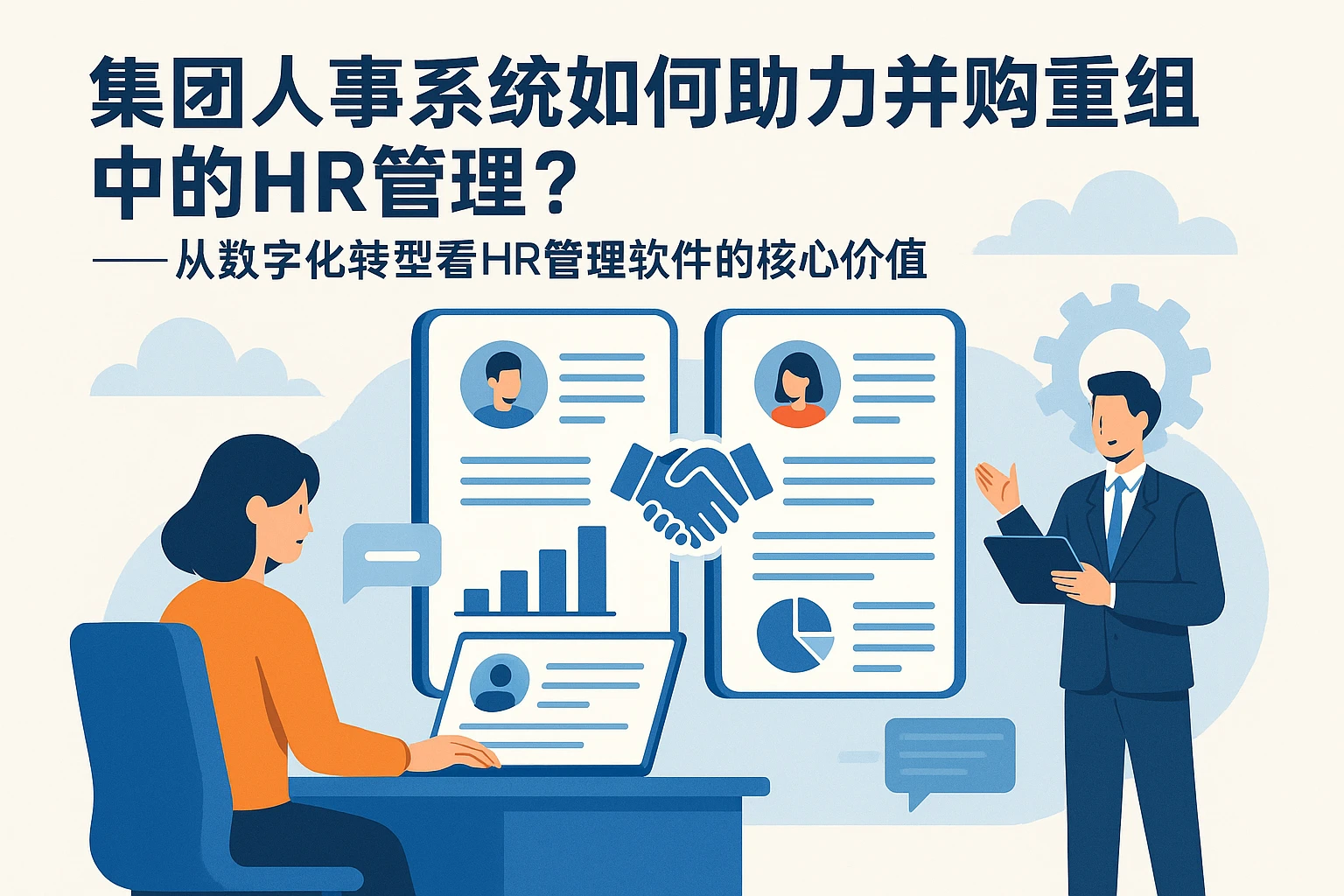 集团人事系统如何助力并购重组中的HR管理？——从数字化转型看HR管理软件的核心价值