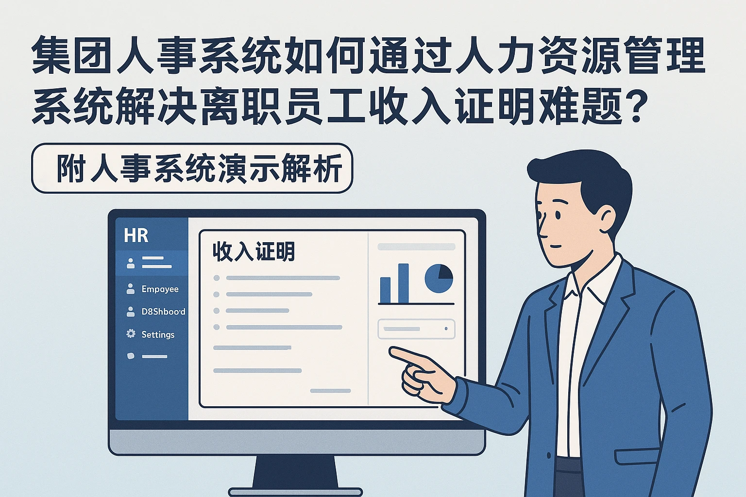 集团人事系统如何通过人力资源管理系统解决离职员工收入证明难题？附人事系统演示解析