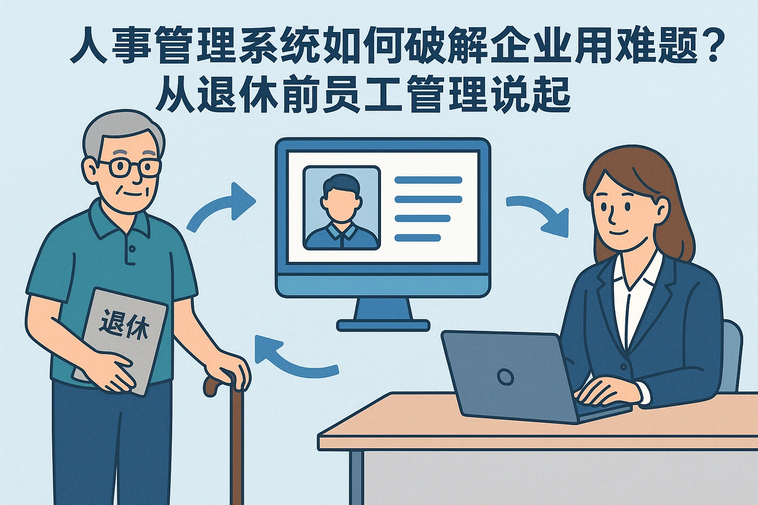 人事管理系统如何破解企业用工难题？从退休前员工管理说起