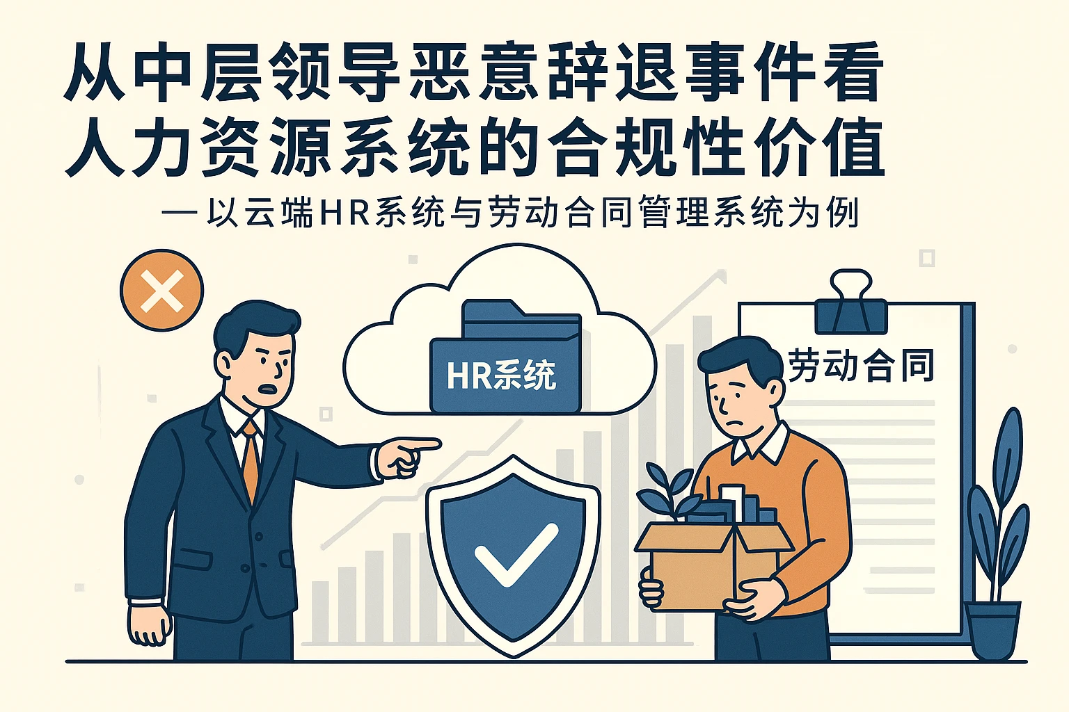 从中层领导恶意辞退事件看人力资源系统的合规性价值——以云端HR系统与劳动合同管理系统为例