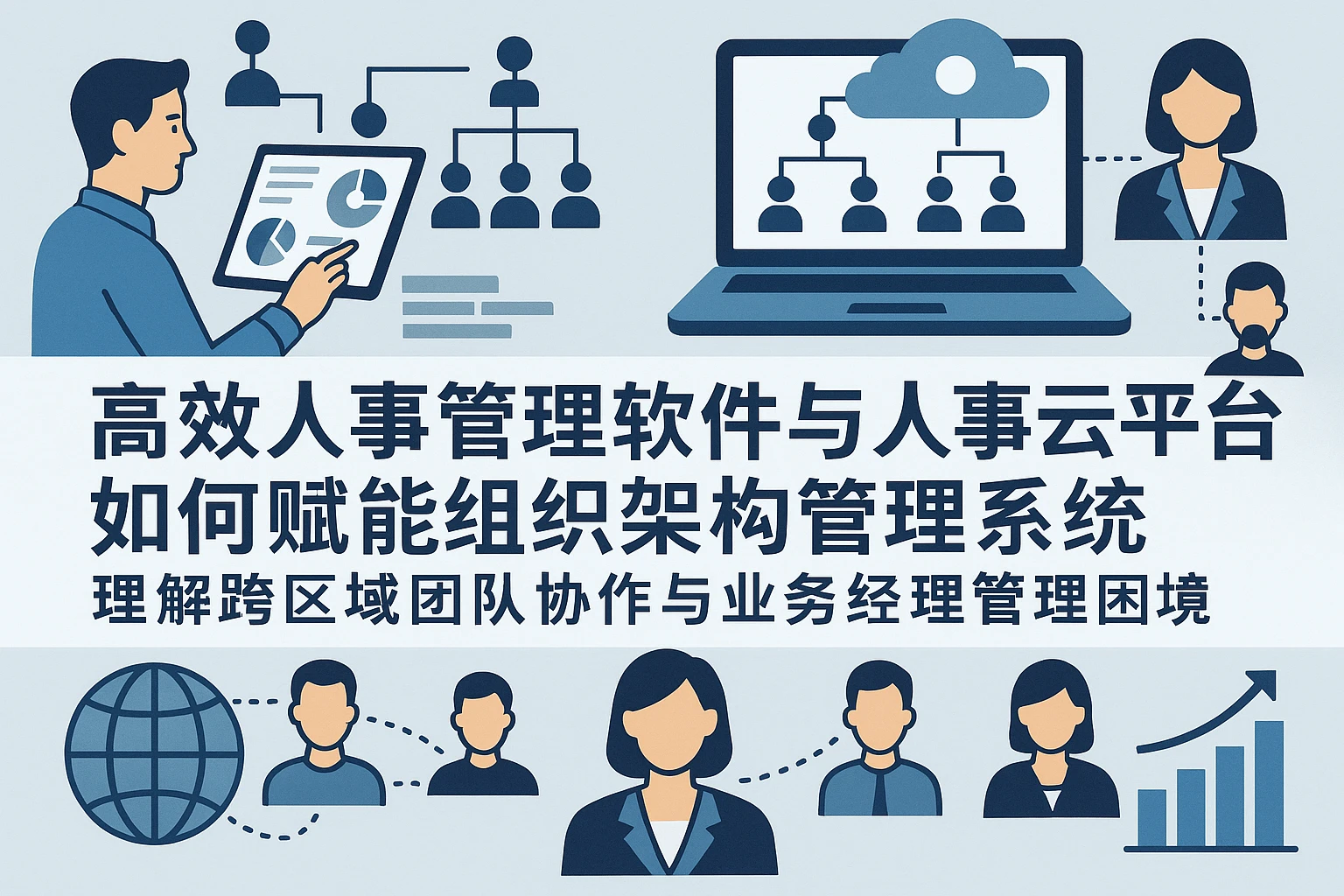 高效人事管理软件与人事云平台如何赋能组织架构管理系统——理解跨区域团队协作与业务经理管理困境