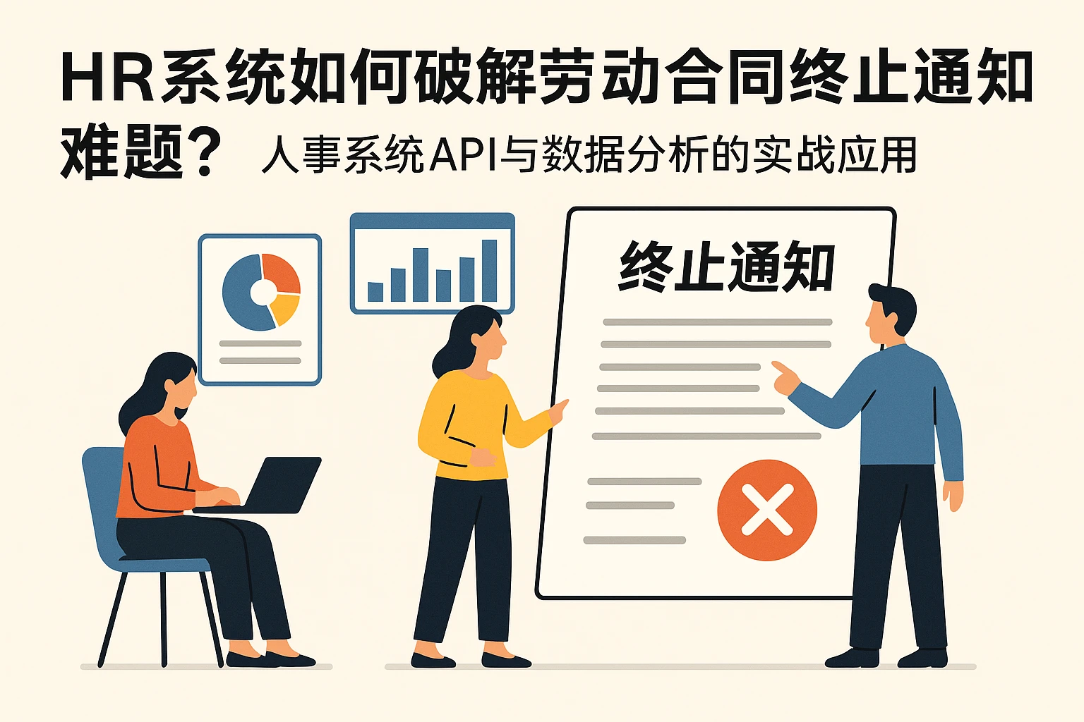 HR系统如何破解劳动合同终止通知难题？人事系统API与数据分析的实战应用