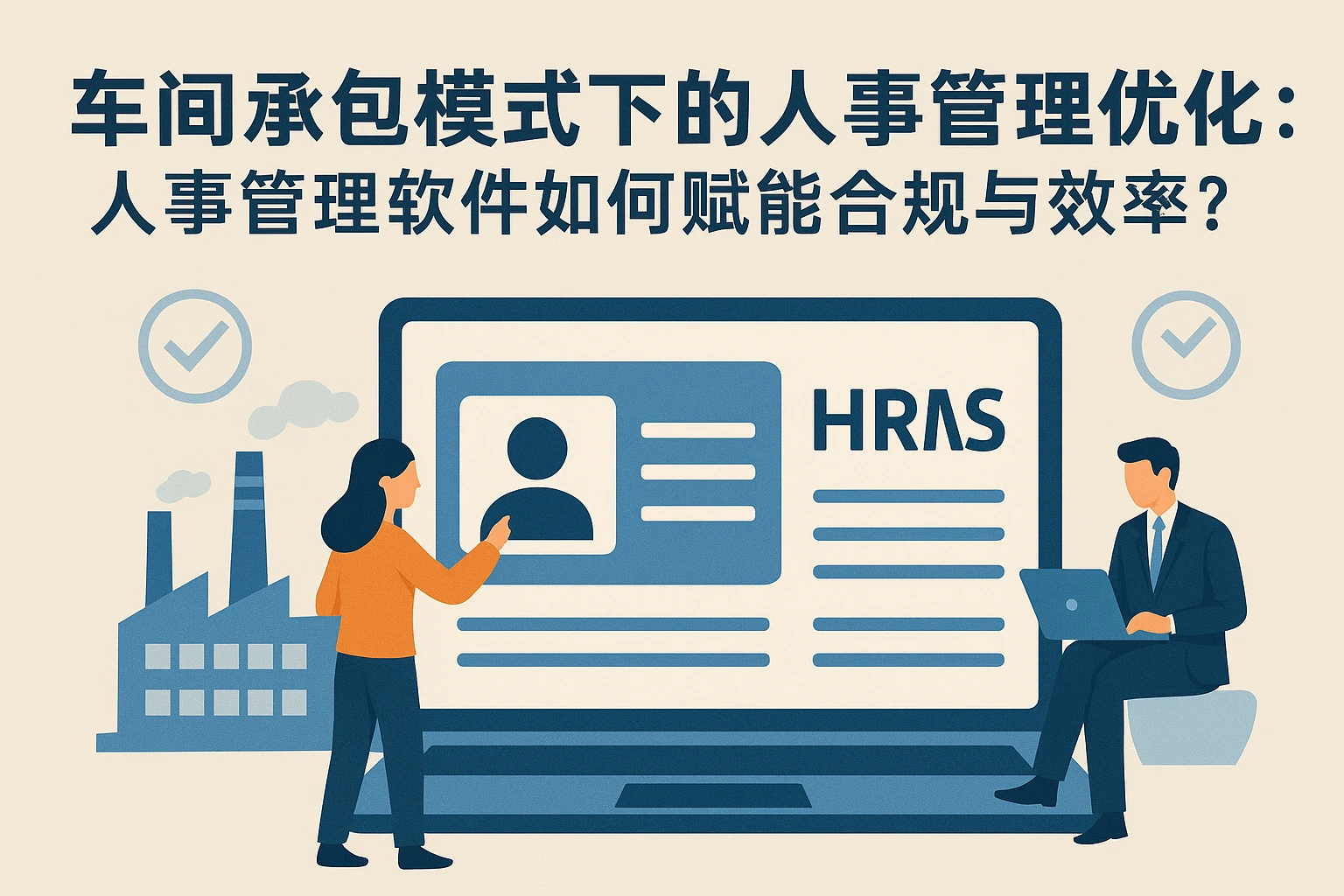 车间承包模式下的人事管理优化：人事管理软件如何赋能合规与效率？