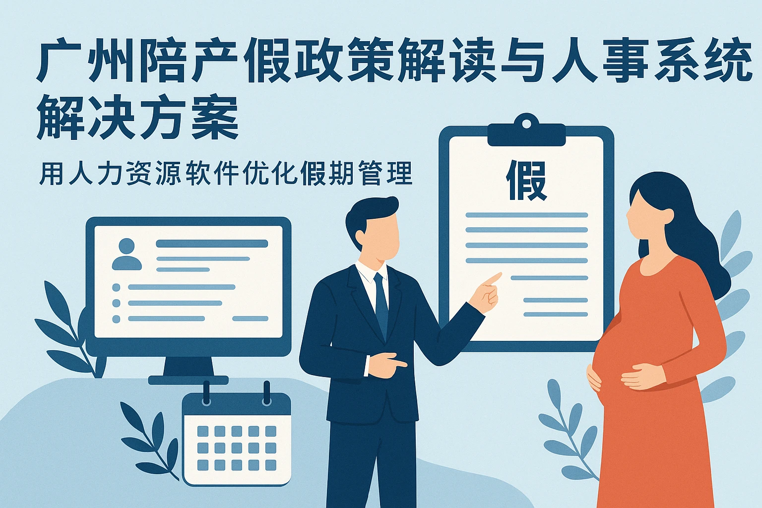 广州陪产假政策解读与人事系统解决方案：用人力资源软件优化假期管理