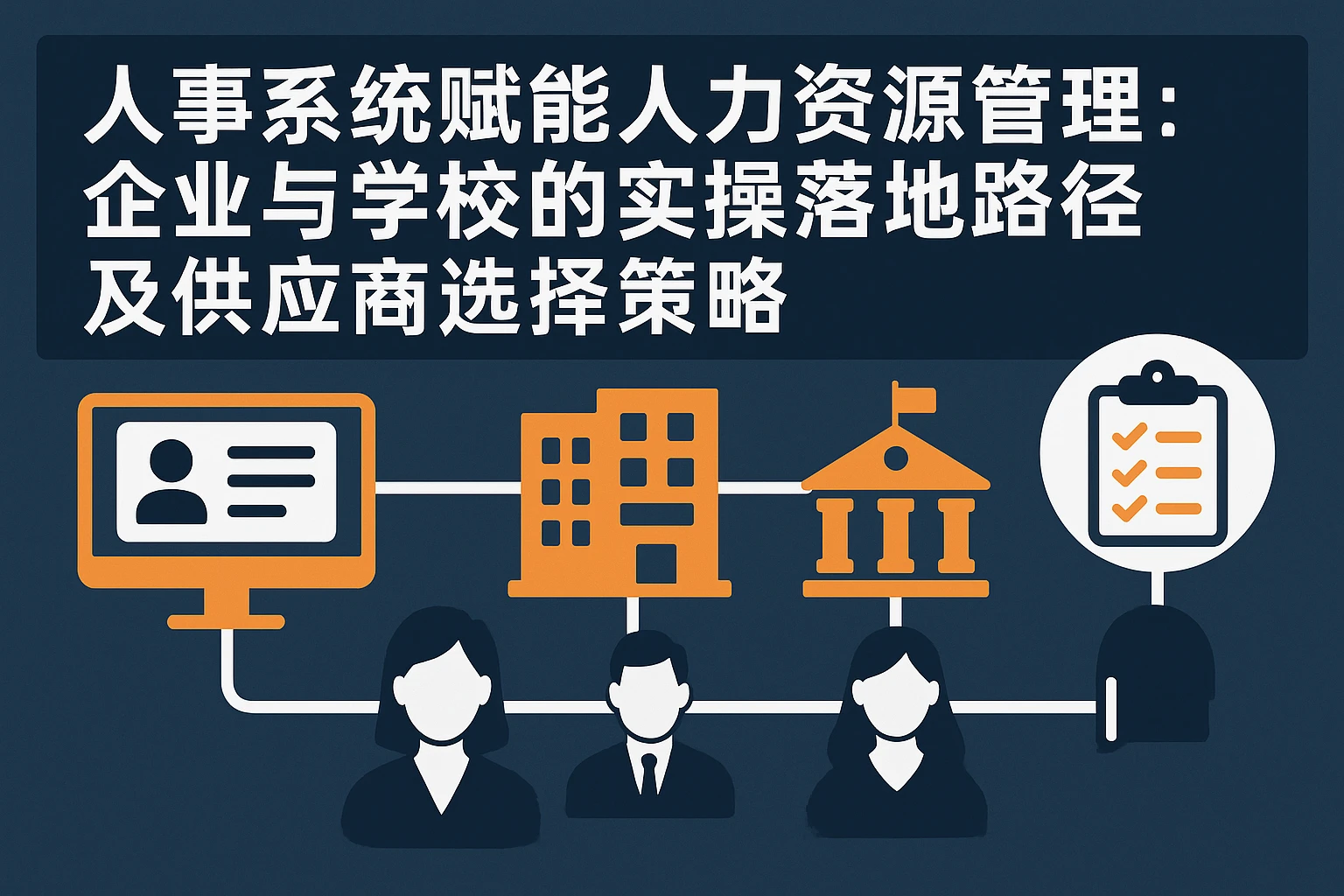 人事系统赋能人力资源管理：企业与学校的实操落地路径及供应商选择策略