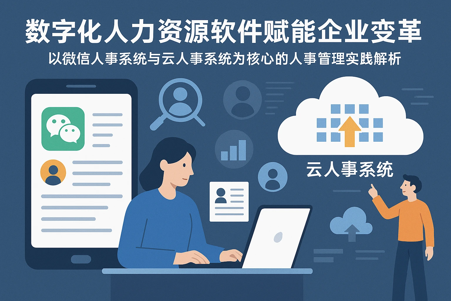 数字化人力资源软件赋能企业变革——以微信人事系统与云人事系统为核心的人事管理实践解析