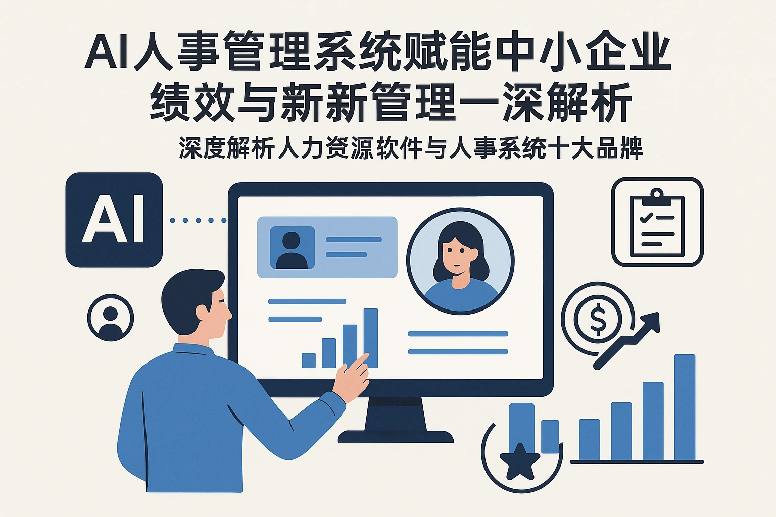 AI人事管理系统赋能中小企业绩效与调薪管理——深度解析人力资源软件与人事系统十大品牌