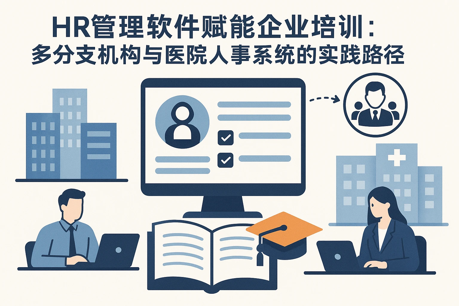 HR管理软件赋能企业培训：多分支机构与医院人事系统的实践路径