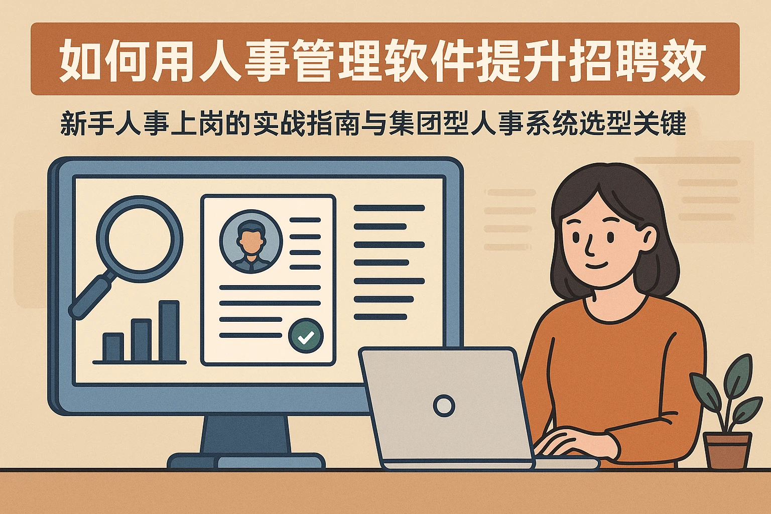 如何用人事管理软件提升招聘效率——新手人事上岗的实战指南与集团型人事系统选型关键