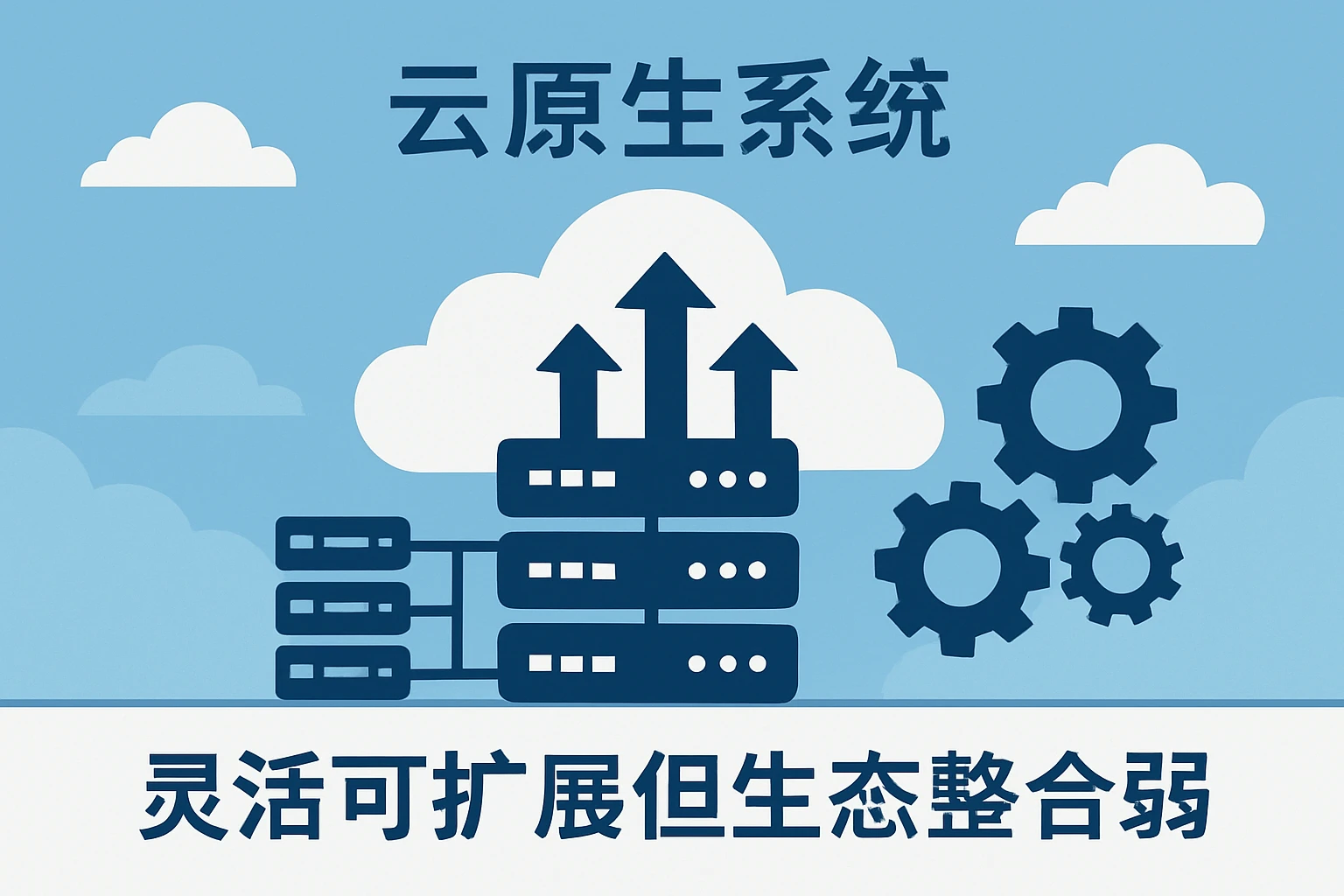 2. 云原生系统：灵活可扩展但生态整合弱