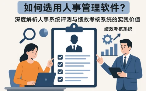 如何选用人事管理软件？深度解析人事系统评测与绩效考核系统的实践价值