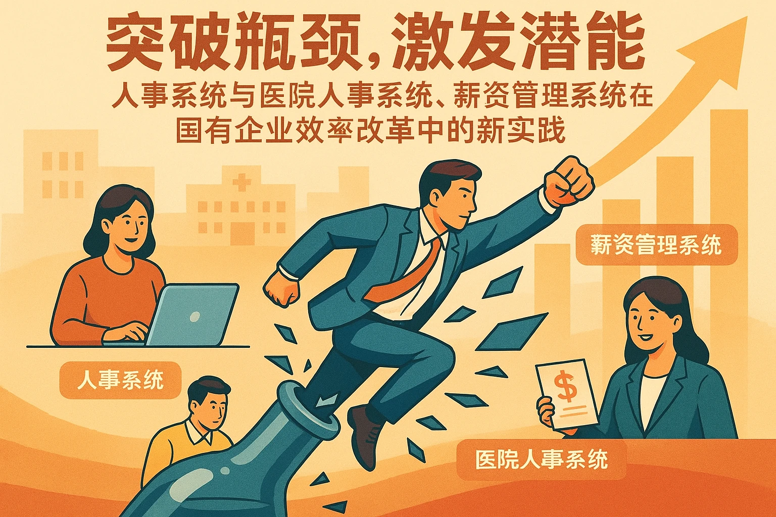 突破瓶颈，激发潜能——人事系统与医院人事系统、薪资管理系统在国有企业效率改革中的新实践