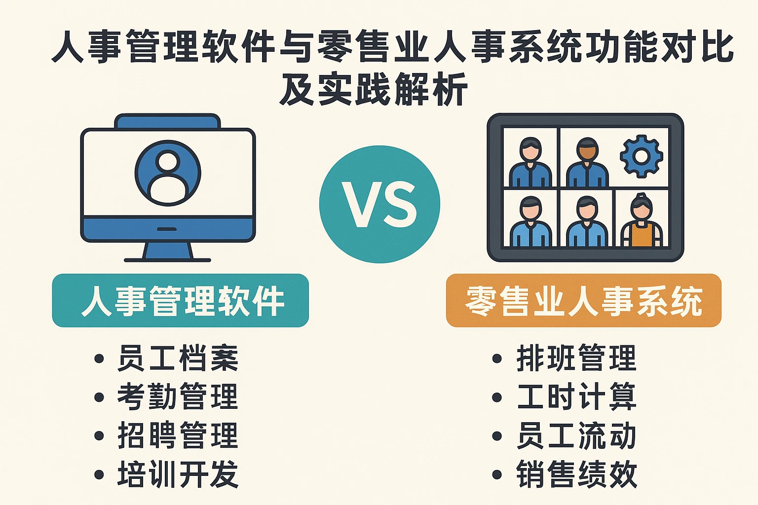 人事管理软件与零售业人事系统的功能对比及实践解析