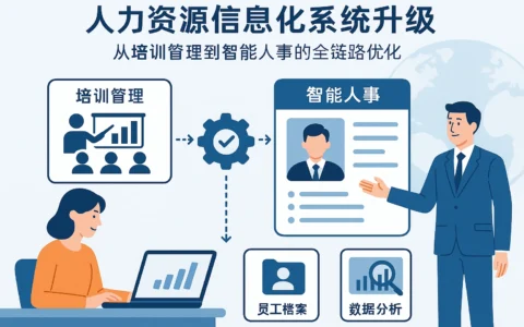人力资源信息化系统升级：从培训管理到智能人事的全链路优化