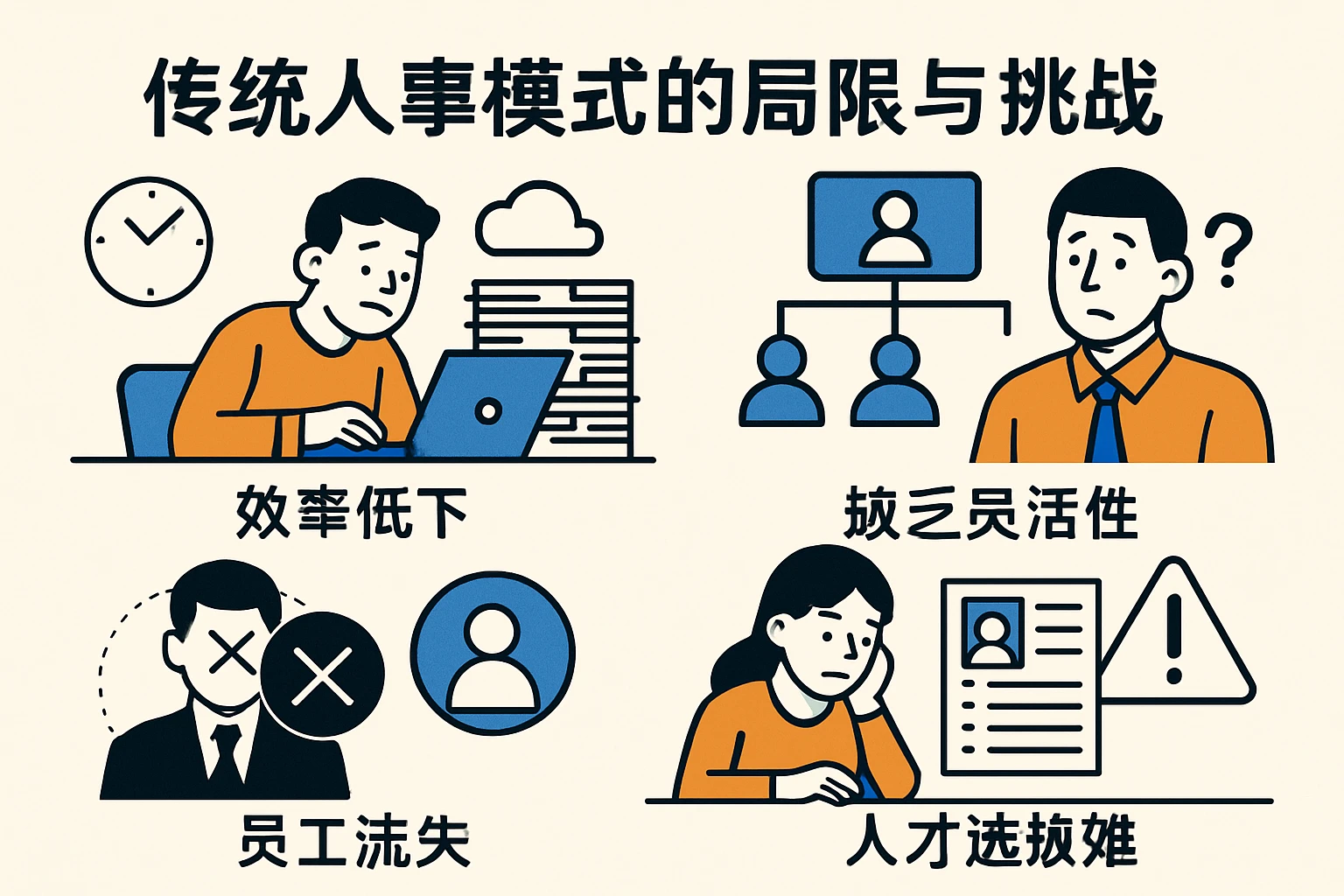 传统人事模式的局限与挑战