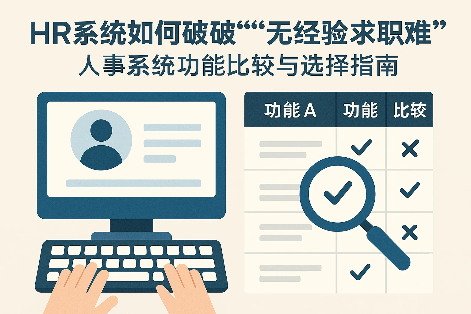 HR系统如何破解“无经验求职难”？人事系统功能比较与选择指南