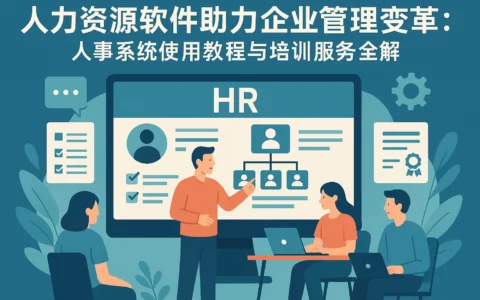 人力资源软件助力企业管理变革：人事系统使用教程与培训服务全解