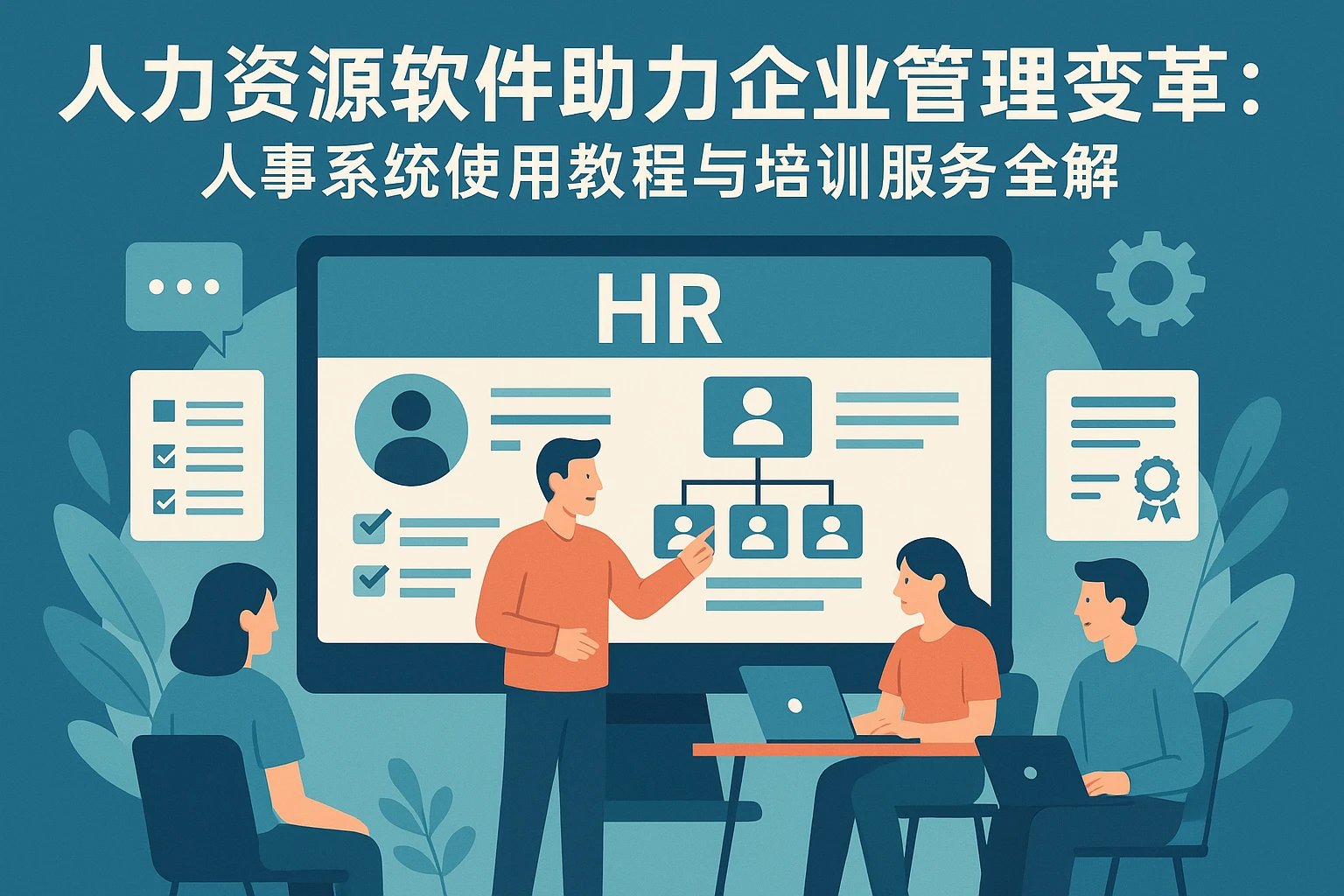 人力资源软件助力企业管理变革：人事系统使用教程与培训服务全解