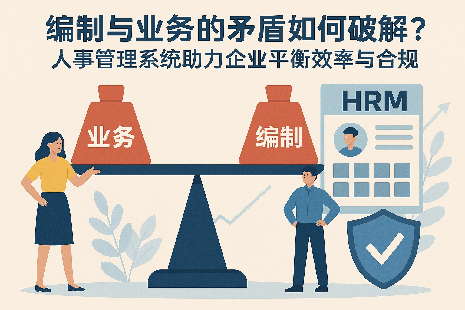 编制与业务的矛盾如何破解？人事管理系统助力企业平衡效率与合规
