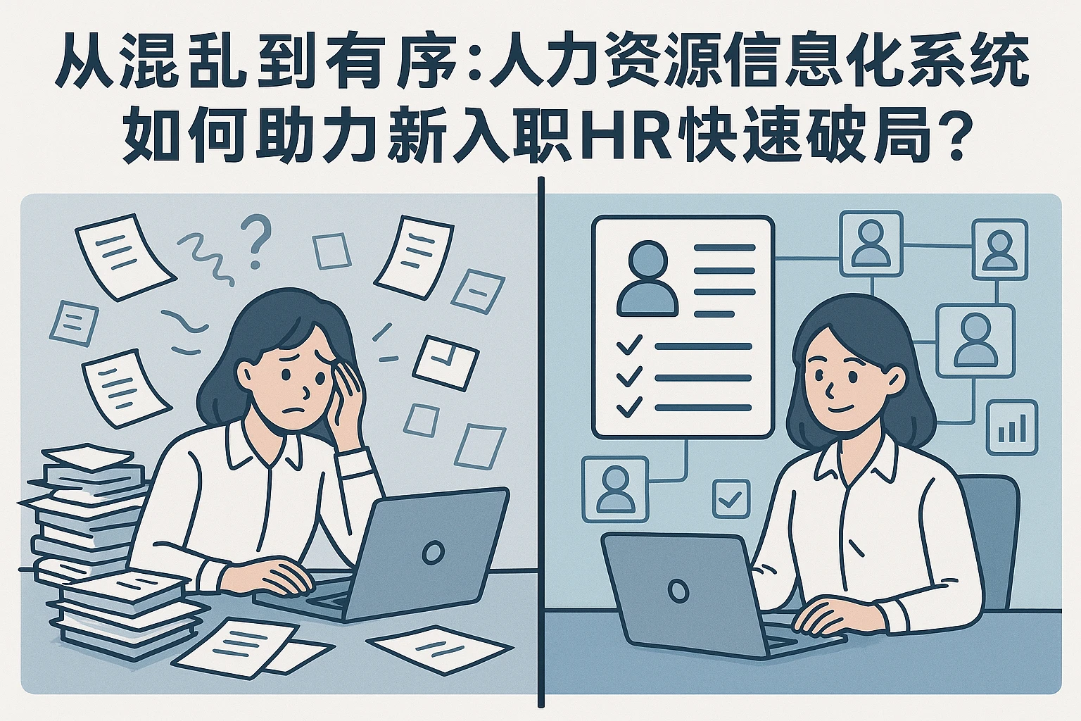 从混乱到有序：人力资源信息化系统如何助力新入职HR快速破局？