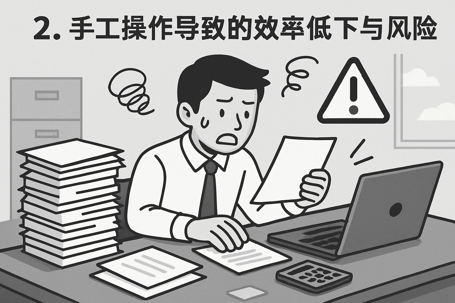 2. 手工操作导致的效率低下与风险