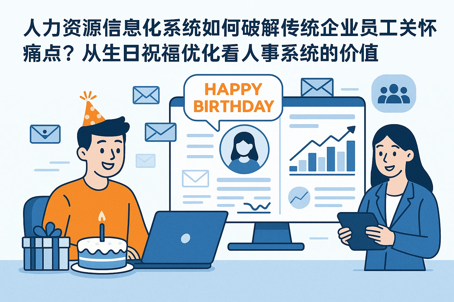 人力资源信息化系统如何破解传统企业员工关怀痛点？从生日祝福优化看人事系统的价值