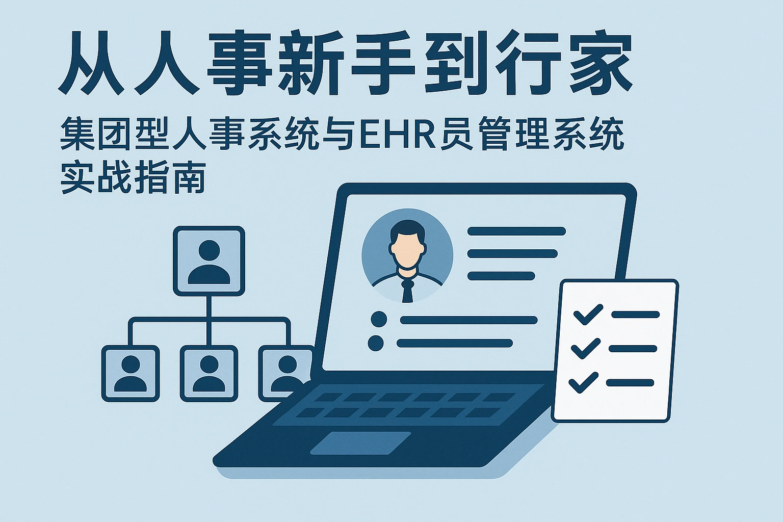 从人事新手到行家：集团型人事系统与EHR员工管理系统实战指南