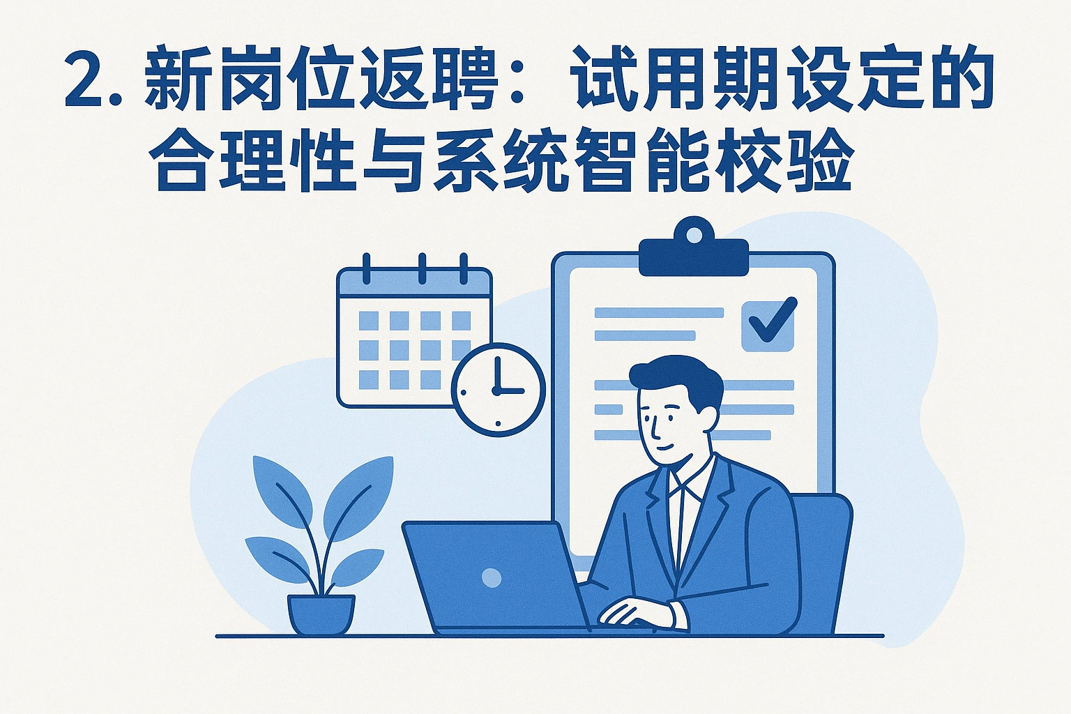2. 新岗位返聘：试用期设定的合理性与系统智能校验