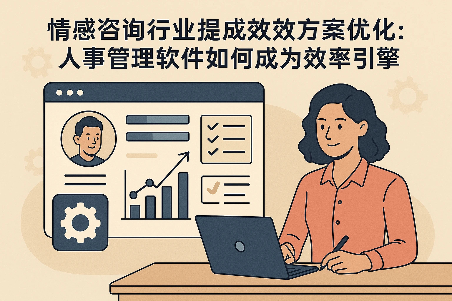情感咨询行业提成绩效方案优化：人事管理软件如何成为效率引擎