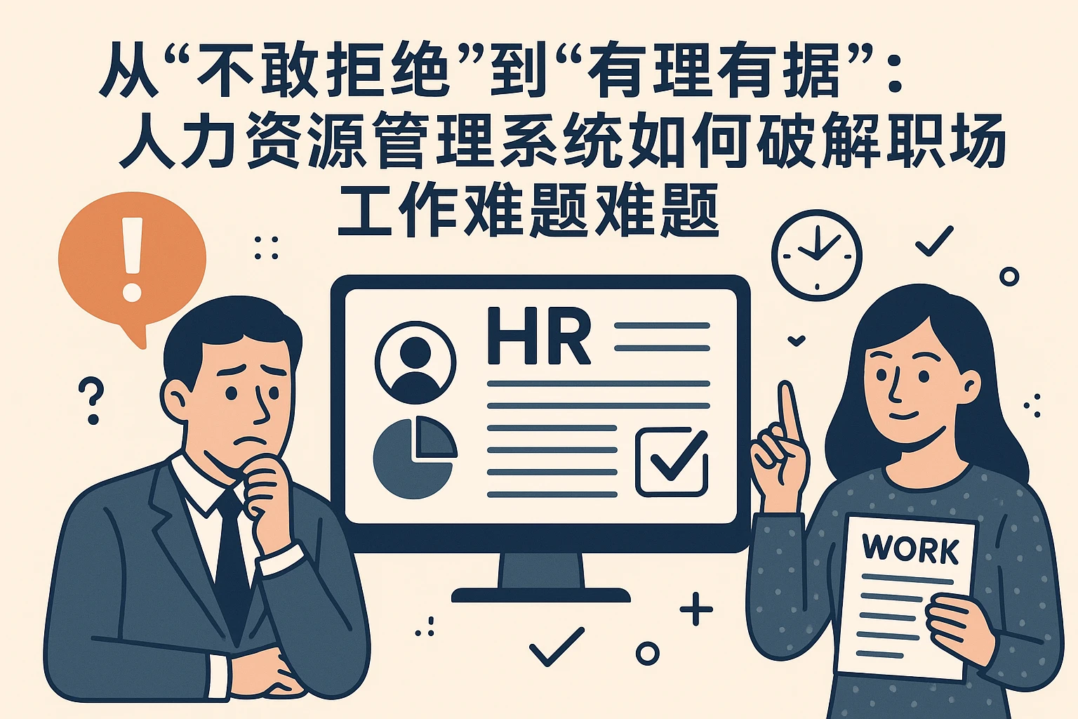 从“不敢拒绝”到“有理有据”：人力资源管理系统如何破解职场额外工作难题