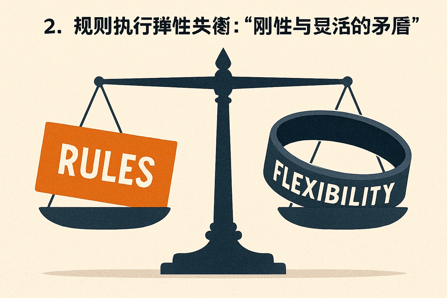 2. 规则执行弹性失衡：“刚性与灵活的矛盾”