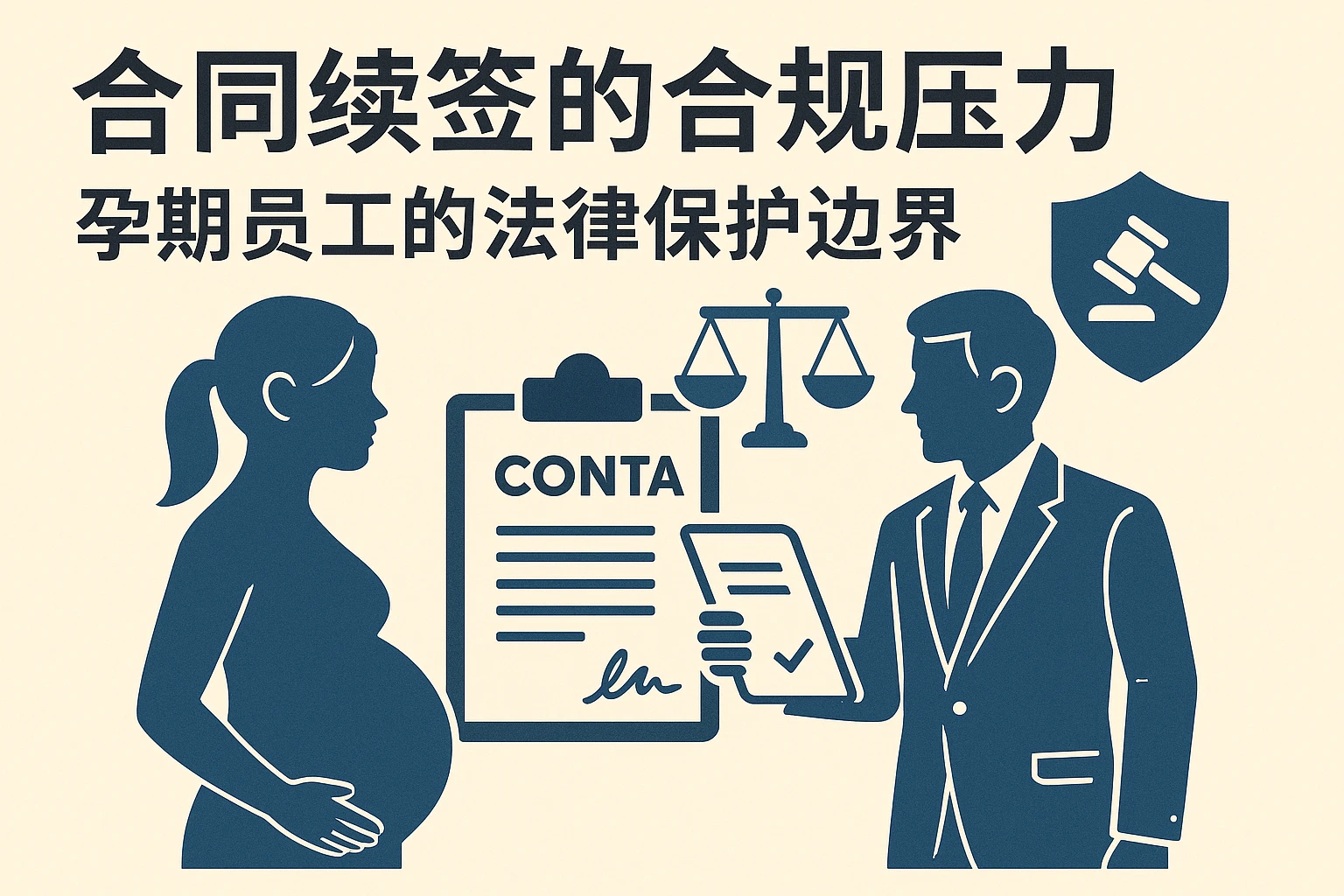 2. 合同续签的合规压力：孕期员工的法律保护边界