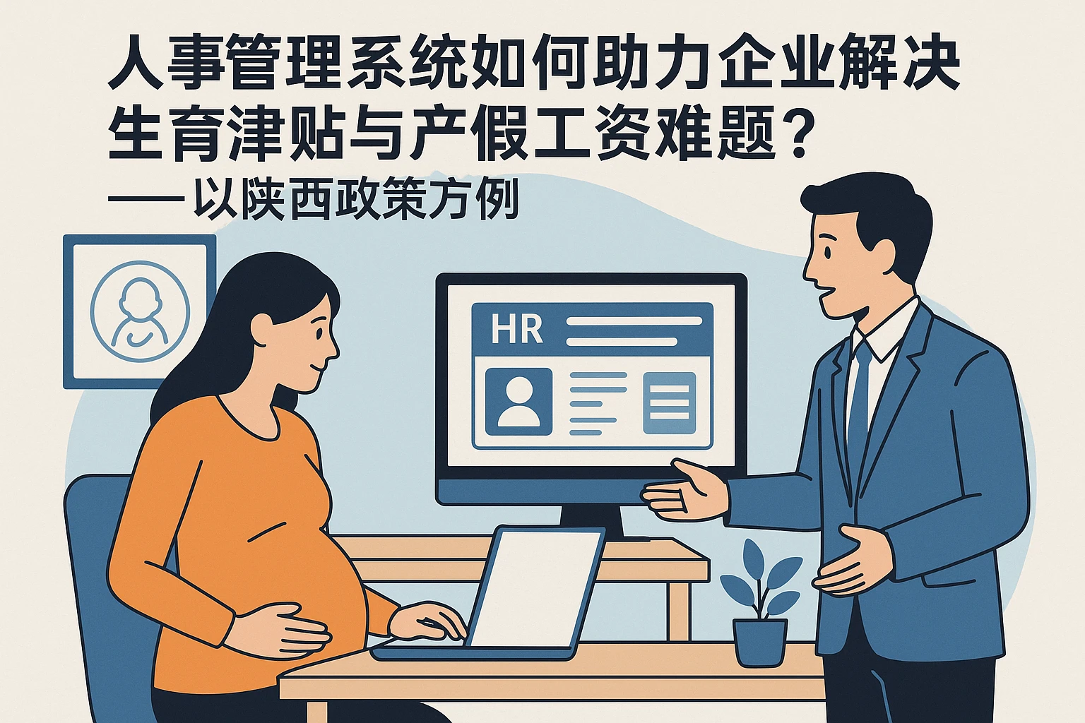 人事管理系统如何助力企业解决生育津贴与产假工资难题？——以陕西政策为例