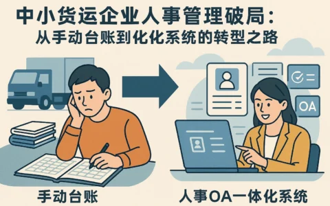 中小货运企业人事管理破局：从手动台账到人事OA一体化系统的转型之路