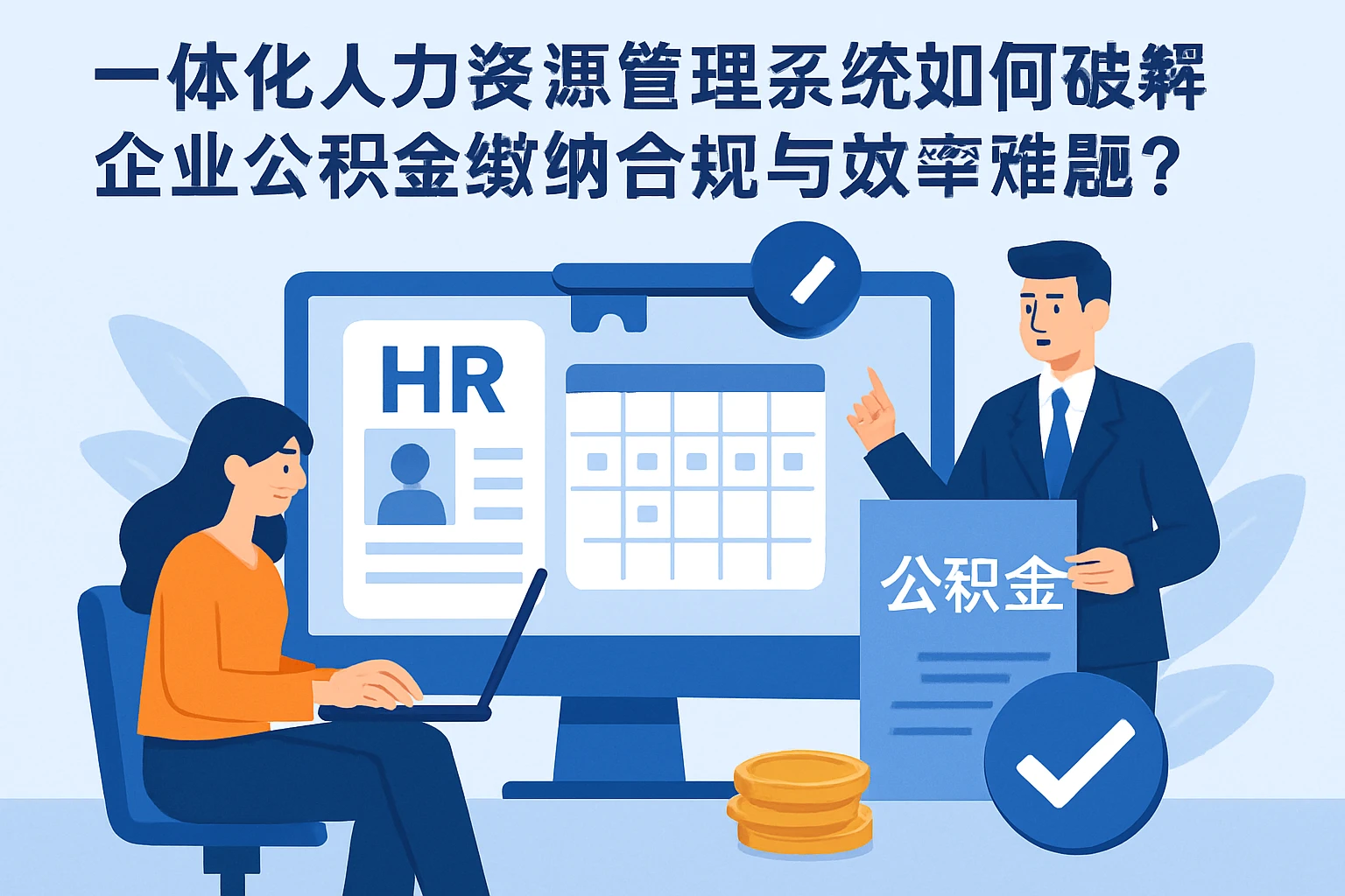 一体化人力资源管理系统如何破解企业公积金缴纳合规与效率难题？