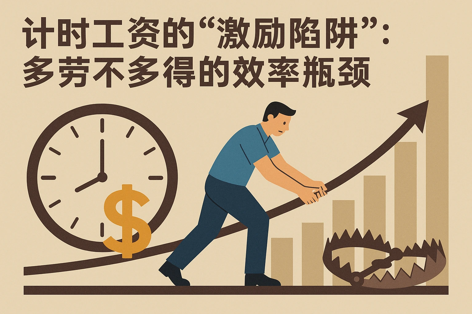 2. 计时工资的“激励陷阱”：多劳不多得的效率瓶颈