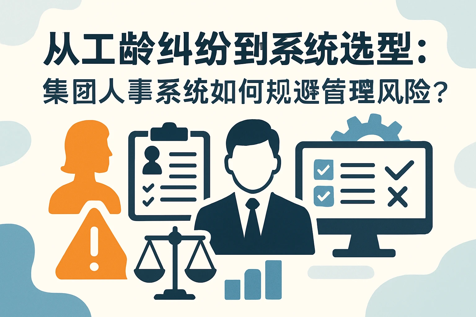 从工龄纠纷到系统选型：集团人事系统如何规避管理风险？