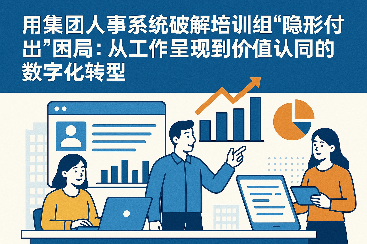 用集团人事系统破解培训组“隐形付出”困局：从工作呈现到价值认同的数字化转型