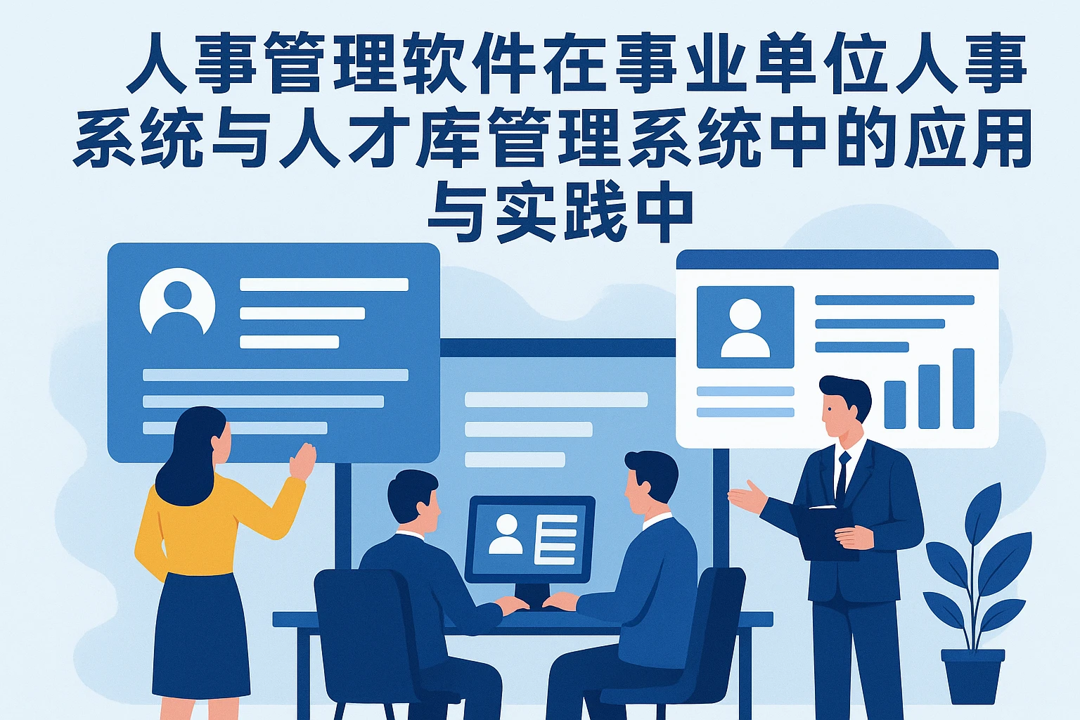 人事管理软件在事业单位人事系统与人才库管理系统中的应用与实践